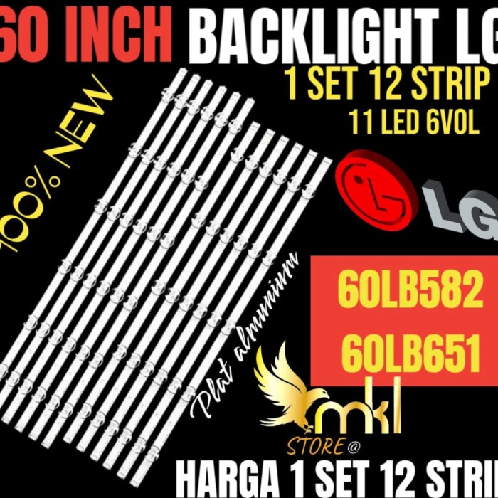 [Ori] Backlight Tv Led Lg 60Inch 60Lb582-60Lb651 Backlight Tv Led 60Inc Diskon