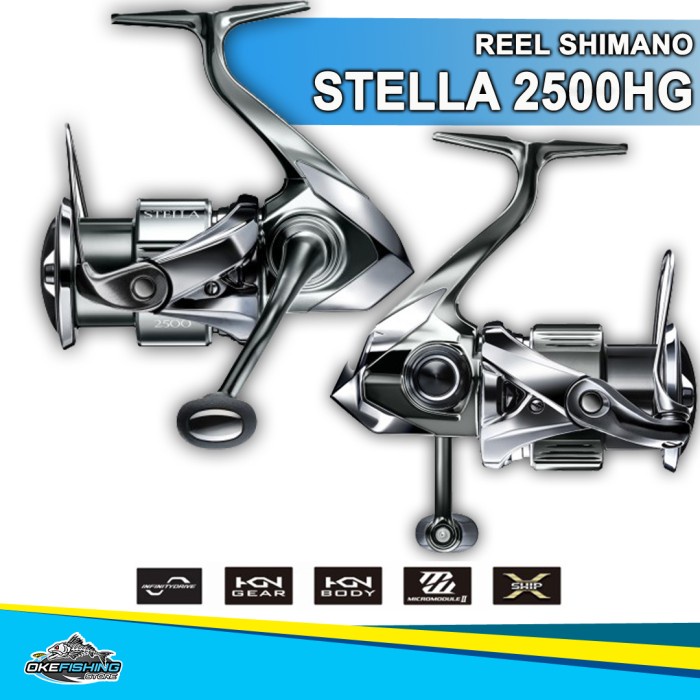 ✨Ori Reel Shimano Stella 2500Hg Berkualitas