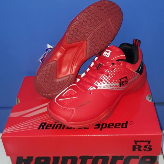 [Best Seller] Sepatu Badminton Rs Jf 715 / Rs Jeffer 715 Original Limited