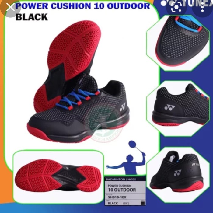 ✨Ori Sepatu Badminton Yonex Power Cushion 10 Outdoor Shb10-1Ex Limited