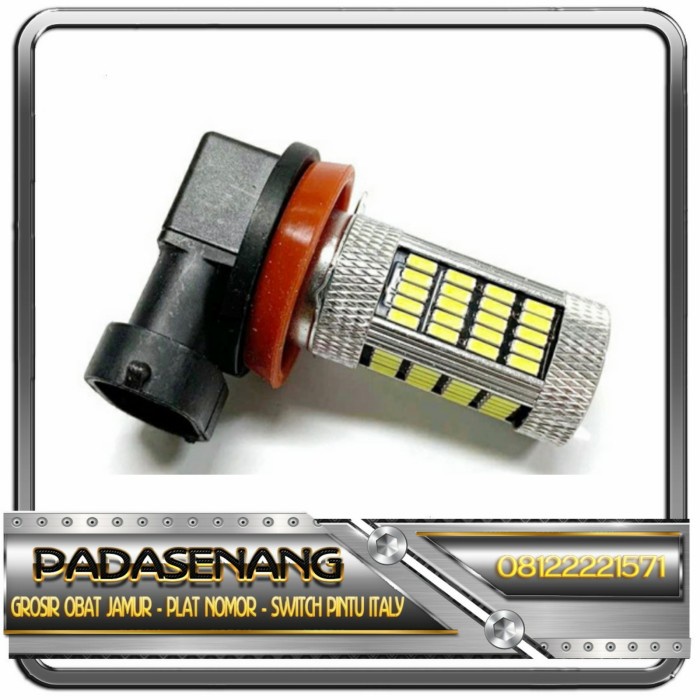 Bohlam Foglamp H11/Lampu Led Foglamp 92 Titik/Led Super White+++.... Terbaik