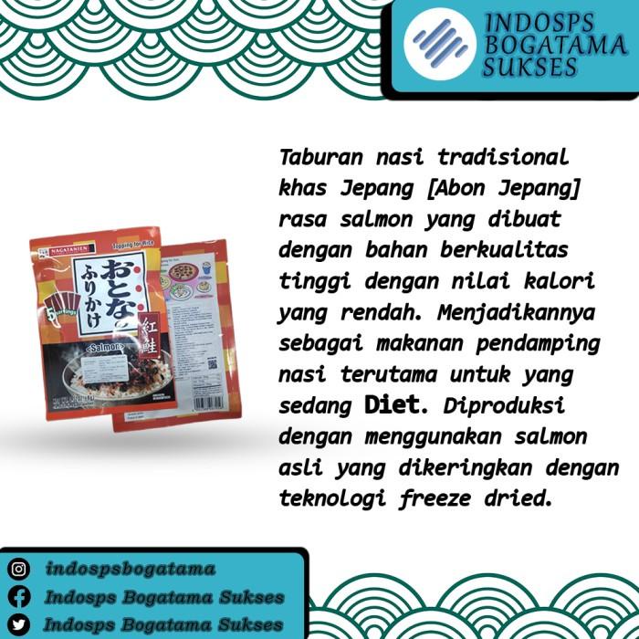 

Nagatanien Furikake Otona Benizake | Abon Jepang Rasa Salmon Benizake Best Seller