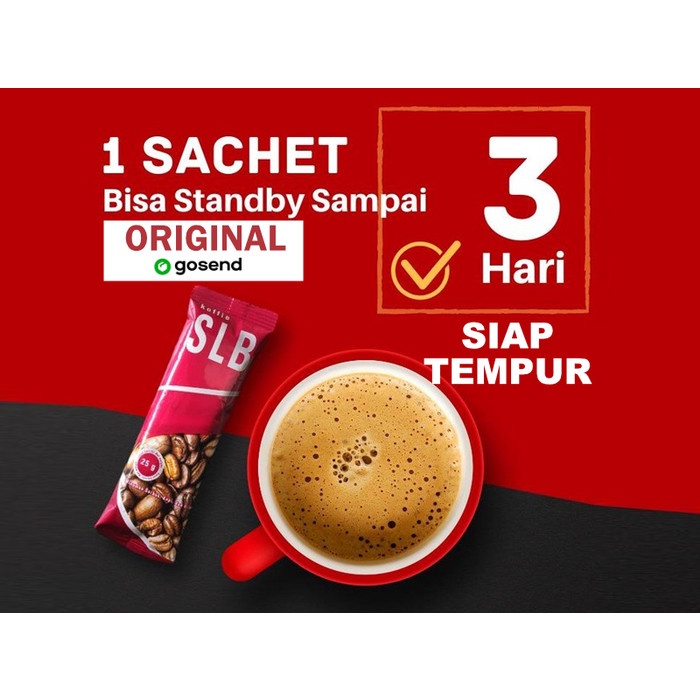 Terlaris Ecer Kopi SLB Vitalitas Stamina Pria Dewasa Keras Tahan Lama Sachet SALE