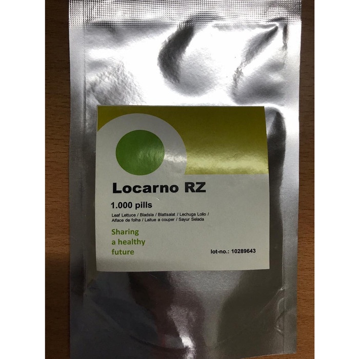 Benih Locarno RZ Green Lollo Lettuce Locarno Rijk Zwaan - 1000 pills