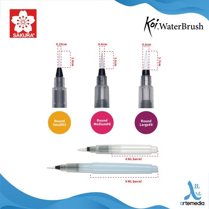 

Kuas Lukis Sakura Koi Round Nib Water Brush