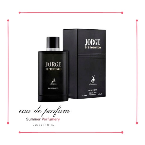 [Ori] Parfum Original - Alhambra Jorge Di Profondo Edp 100 Ml Terbatas