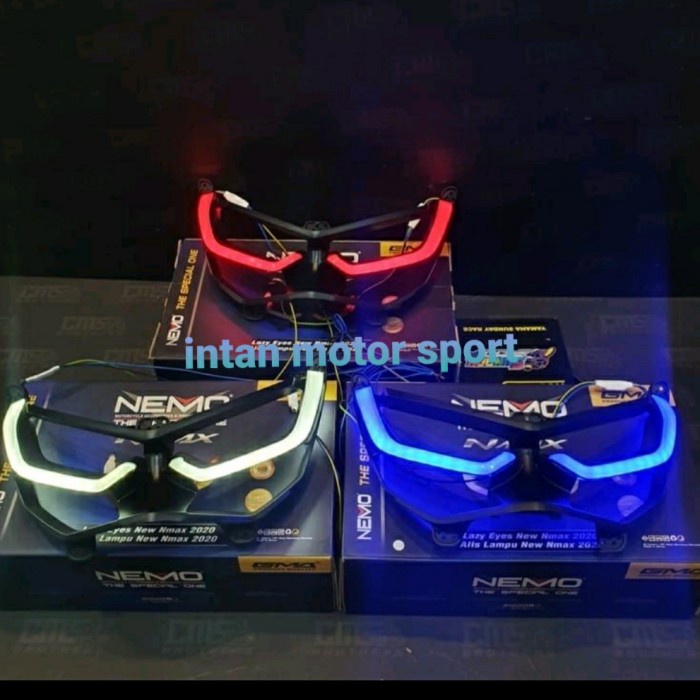 ✨New Alis Lampu Depan Frame Depan Yamaha New Nmax 2020 2021 2022 Merk Nemo Bisa Gojek