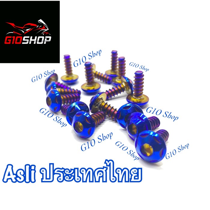 ✨New Baut Body Probolt Asli Thailand Motor Yamaha Aerox Connected 155 Bisa Gojek