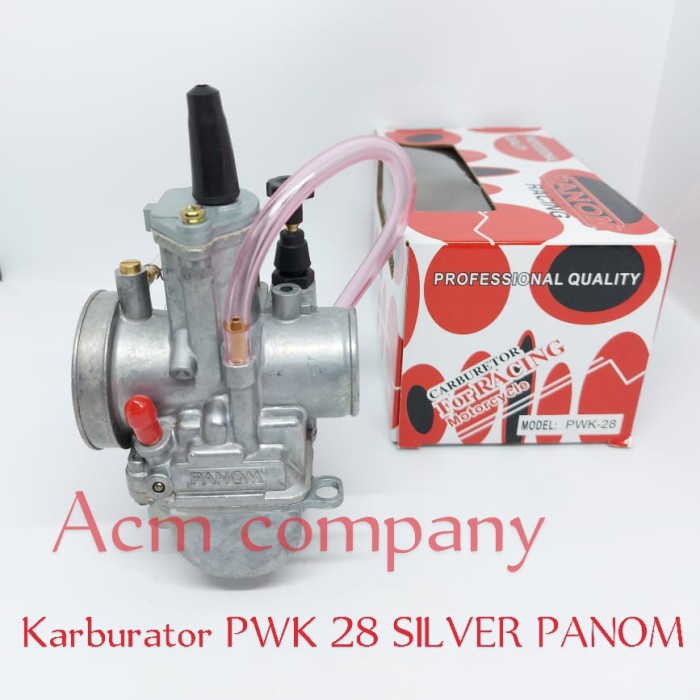 ✨Original Karburator Carburetor Karbu Pwk 28 Silver Panom Terbatas