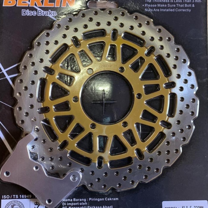 ✨Original Disc Brake - Piringan Cakram Depan Klx 150 - Dtracker Berlin 320Mm Limited