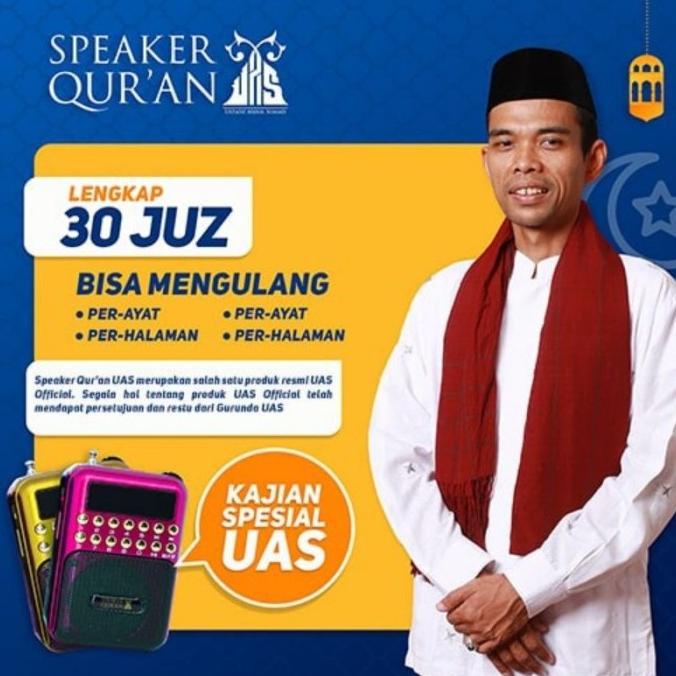 SPEAKER UAS | CERAMAH USTADZ ABDUL SOMAD | MUROTTAL AL QURAN ORIGINAL