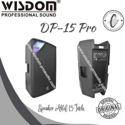 Wisdom DP15 PRO Speaker Aktif 15 Inch Original DP-15 PRO