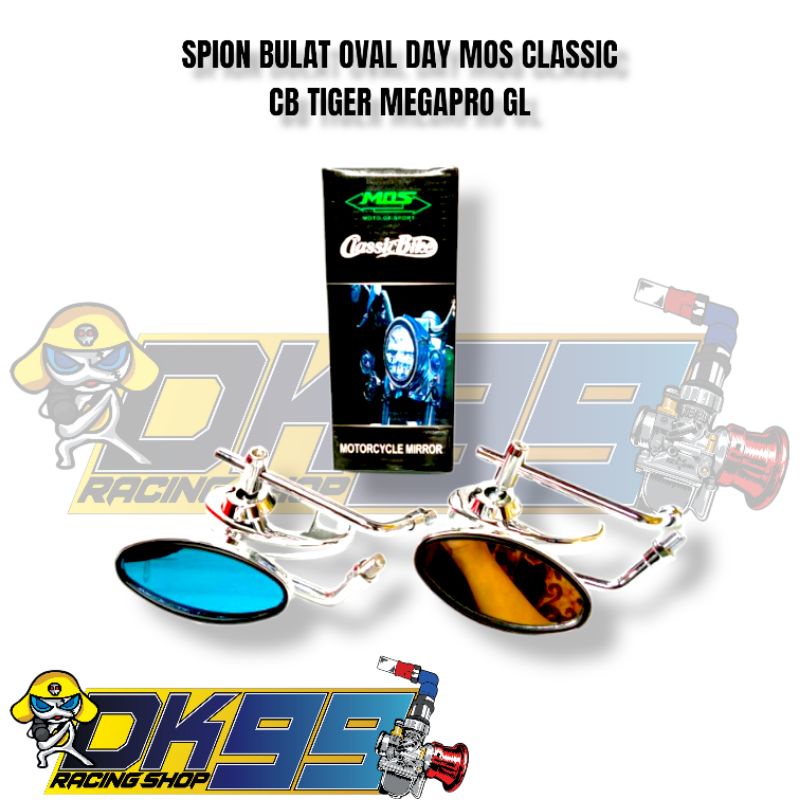 Spion bulat oval day mos classic cb tiger megapro gl