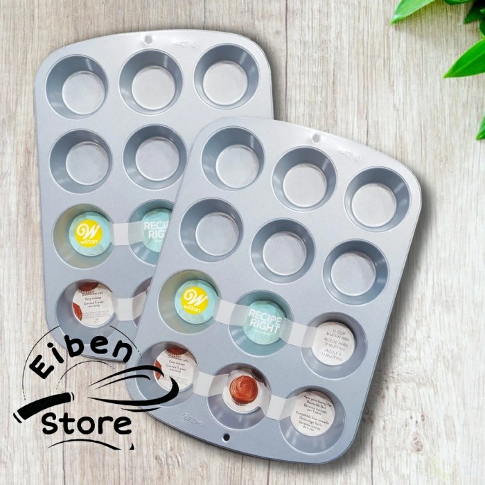 

✅Termurah Wilton Regular Muffin Pan 12 Cup Bisa Gojek