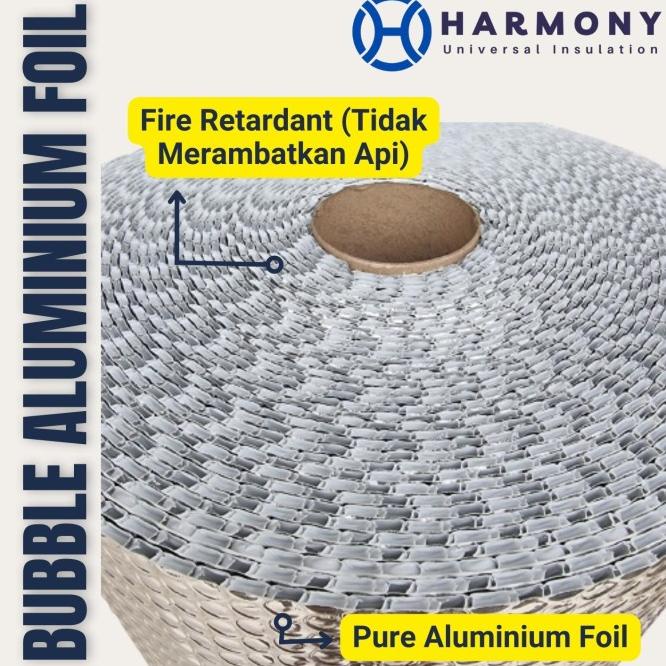 Peredam Panas Atap, Aluminium Foil Atap, Bubble Foil Insulation