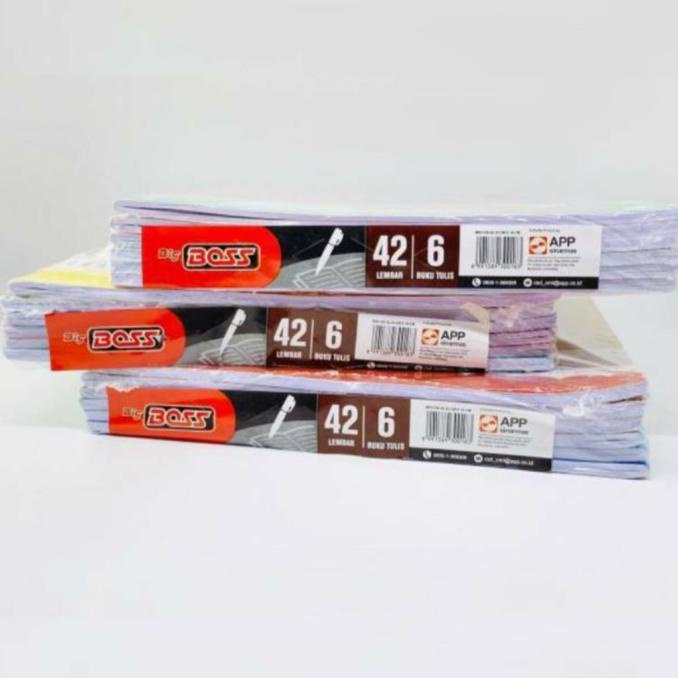 

>>>>>] Buku Tulis BIG BOSS SINAR DUNIA/SIDU 42 Lembar Isi 6 Buku