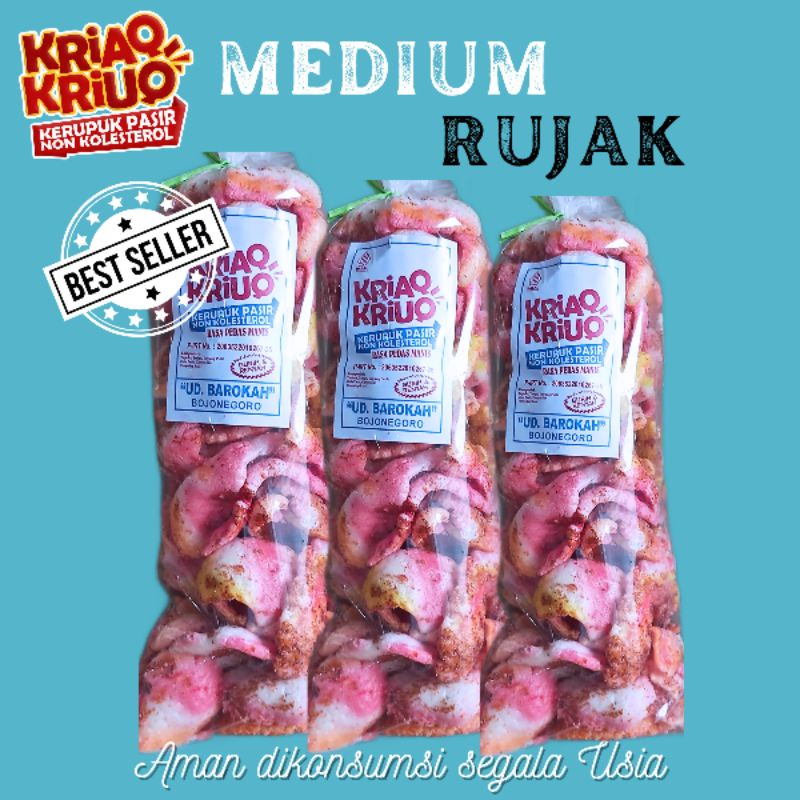 

KRIAQ KRIUQ - Kerupuk Rujak PALING LARIS