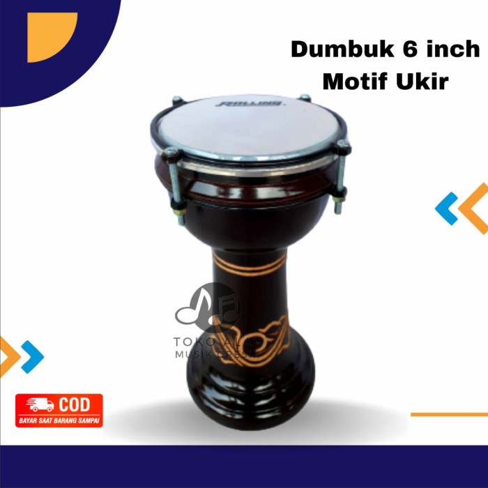 Terlaris Dumbuk Marawis Anak Polos Rebana Hadroh Alat Music Musik Qasidah Kasid