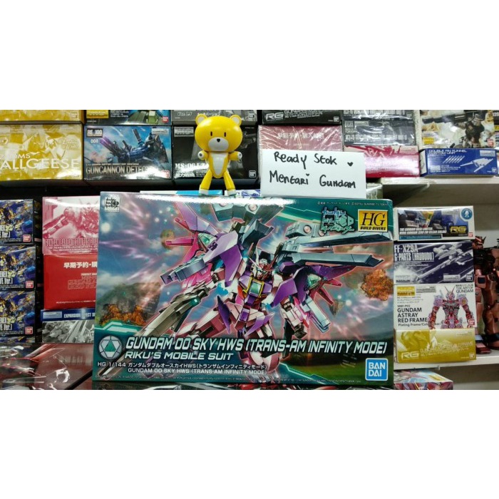✅COD Hg Gundam 00 Sky Hws Trans-Am Infinty Mode/ Hg 00 Sky Hws Trans-Am Bisa Gojek
