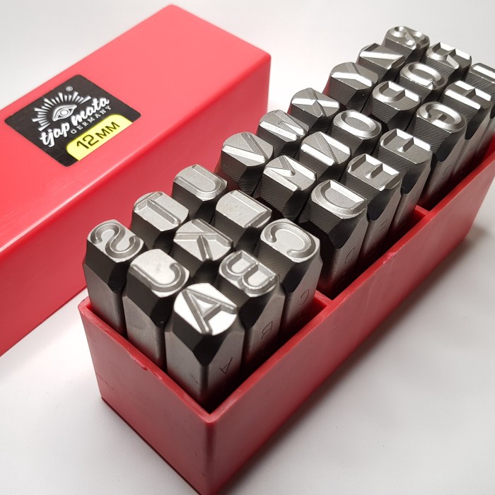 

✨Sale Ketok Huruf Letter Punch 12Mm Tjap Mata Berkualitas