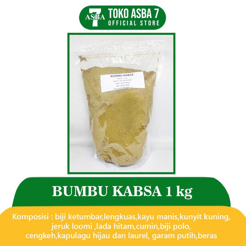 

ASBA BUMBU KABSAH 1KG