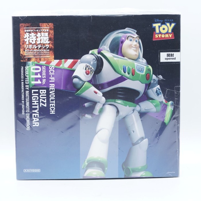 ✨New Buzz Lightyear Toy Story Sci-Fi Revoltech 011 By Matsumoto Eiichiro Bisa Sameday