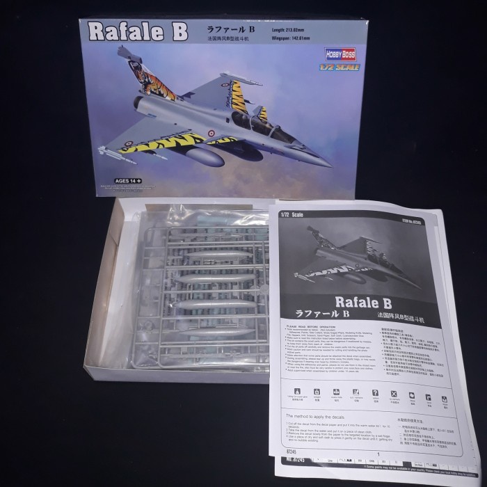 ✅COD Model Kit Hobby Boss 1/72 Rafale B Bisa Gojek