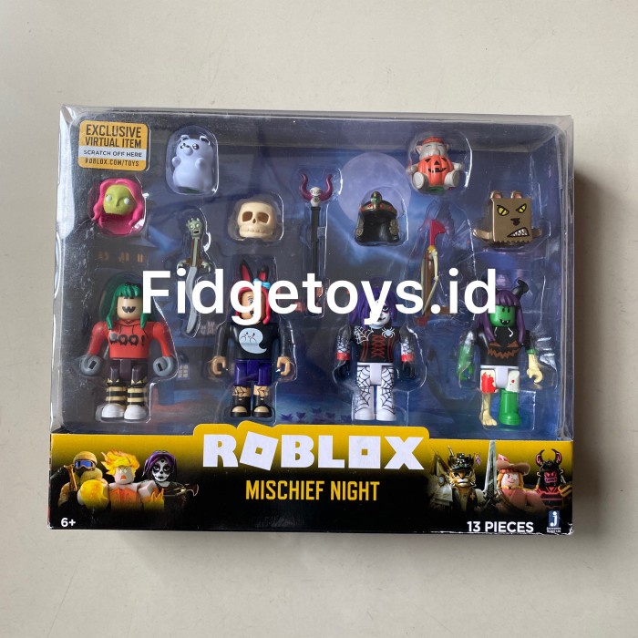 ✨New Ori Roblox Celebrity Collection - Mischief Night Four Figure Pack Bisa Gojek