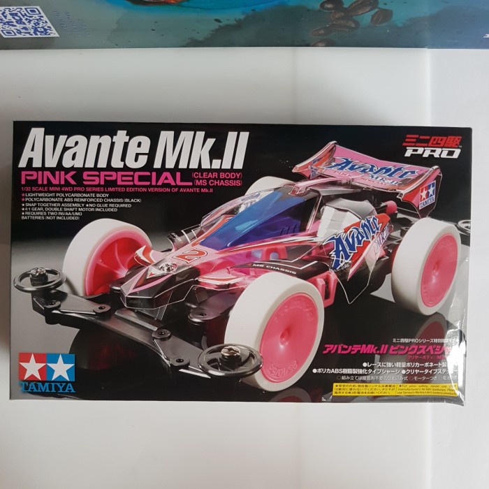 ✅COD Tamiya Avante Mk Ii Pink Special Terbatas