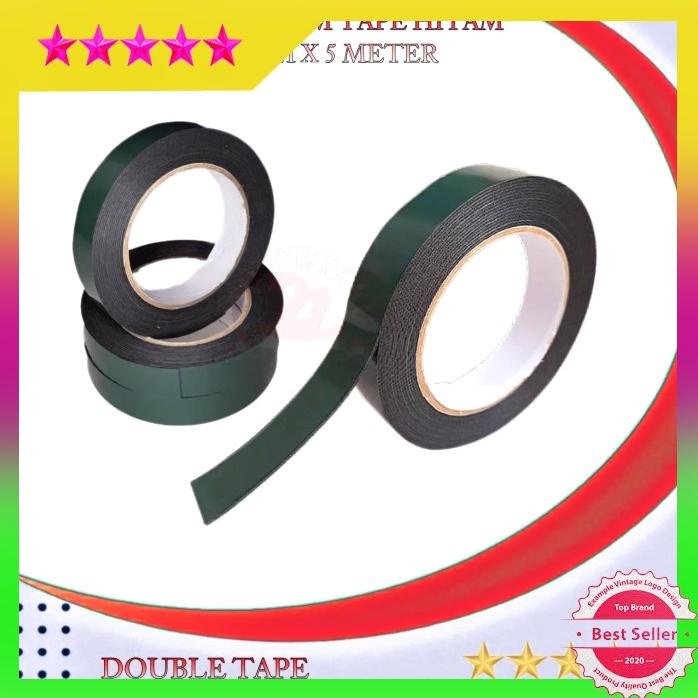 

Double Lem Tape Foam Super Lengket Hitam 22Mmx5 Meter New Gratis Ongkir