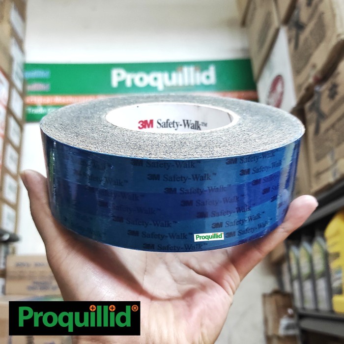 

✨Sale Safety Walk Tape / Anti Slip / Licin 610 Black Hitam 2 In X 18 M - 3M Berkualitas