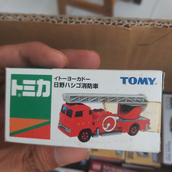 ✨New Tomica Itoyokado Hino Ladder Fire Truck Limited