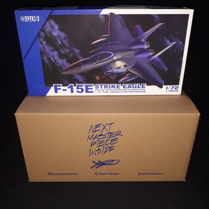 ✨New Model Kit Gwh 1/72 F-15E Strike Eagle Berkualitas