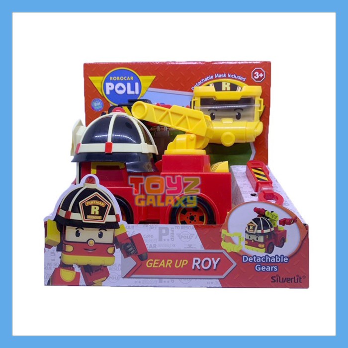 ❤️NEW❤️ Robocar Poli - Gear Up Roy - Original Berkualitas