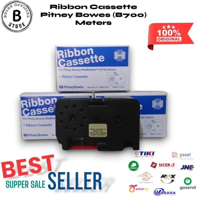 

✨Sale Ribbon Cassette Pitney Bowes B700 Meters Original 100 Limited