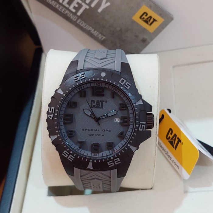 ✅Ori Jam Tangan Pria Caterpillar Cat K3.121.25.511 Grey Terbaru Original Bisa Sameday