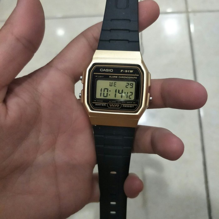 ✅Ori Casio F-91Wm-9Adf / F-91Wm-9A Original Terbaru