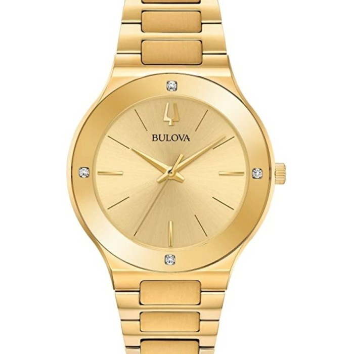 ✅Sale Bulova 97E100 Gold Terbatas