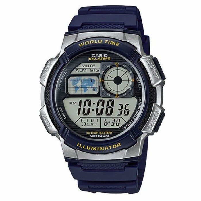 ✅Ori Casio Ae-1000W-2A Original Ae-1000W Diskon