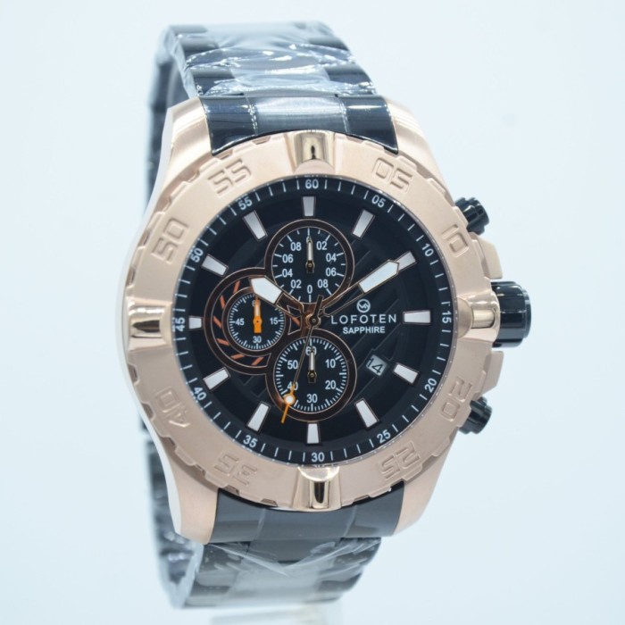 ✅Ori Jam Tangan Lofoten 6512 / Lofoten 6512Mbr Black Rose Ori Garansi 1 Th Terbatas