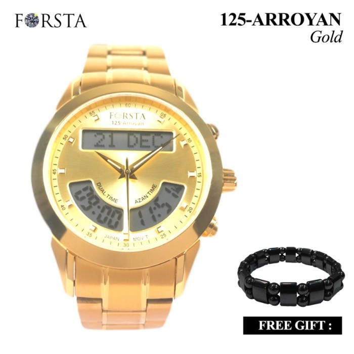 ✅Ori Jam Tangan Forsta 125 - Arroyan Gold Diskon