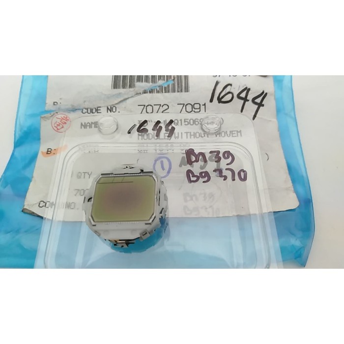 ✅Ori No Mesin 1644 Casio Module Qw-1644-02 Bg-370 Baby-G Limited