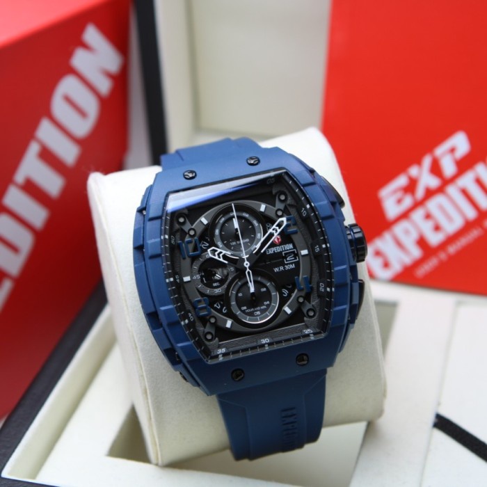 ✅Termurah Expedition 6782 Mc Full Navy Pria Original Garansi 1Tahun Bisa Sameday