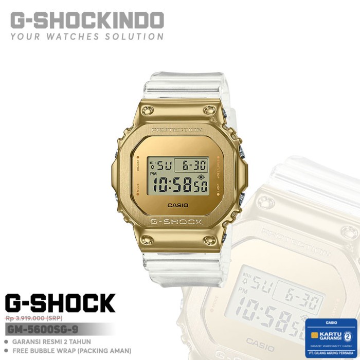 ✅Ready Casio G-Shock Gm-5600Sg-9 / Gm-5600Sg-9Dr Original Diskon