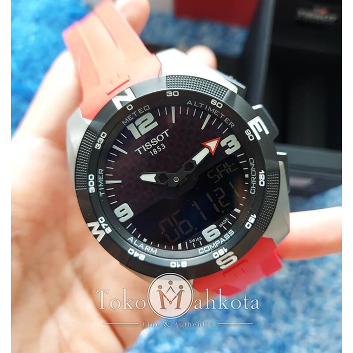 ✅Termurah Tissot T-Touch Expert Solar Red T091.420.47.057.03 Diskon