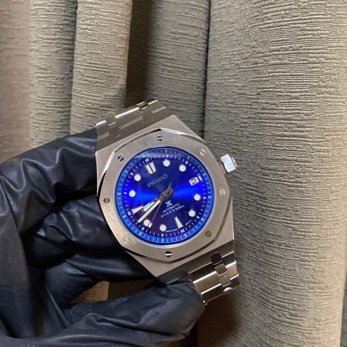 ✅Sale Seiko Oak Blue Dial  Jam Tangan Seiko Oak  Original Seiko Terbaru