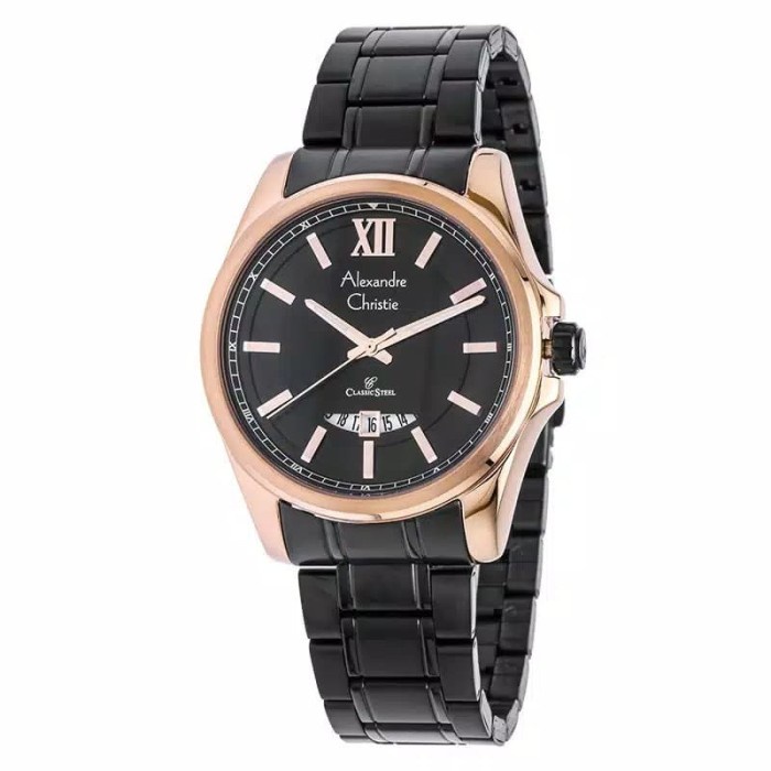 ✅New Alexandre Christie Wanita 8473 Rose Gold Terbaru