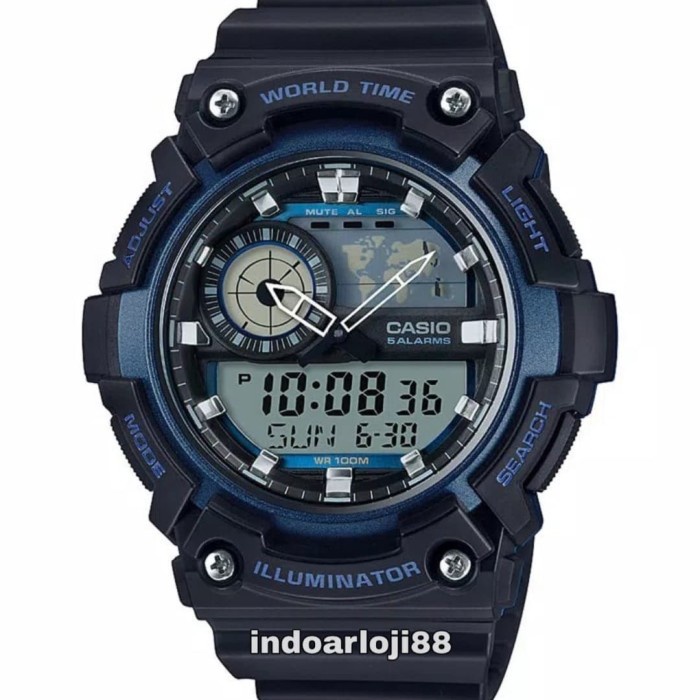 ✅Termurah Casio Aeq-200W-2Avdf / Aeq-200W-2Av Bisa Sameday
