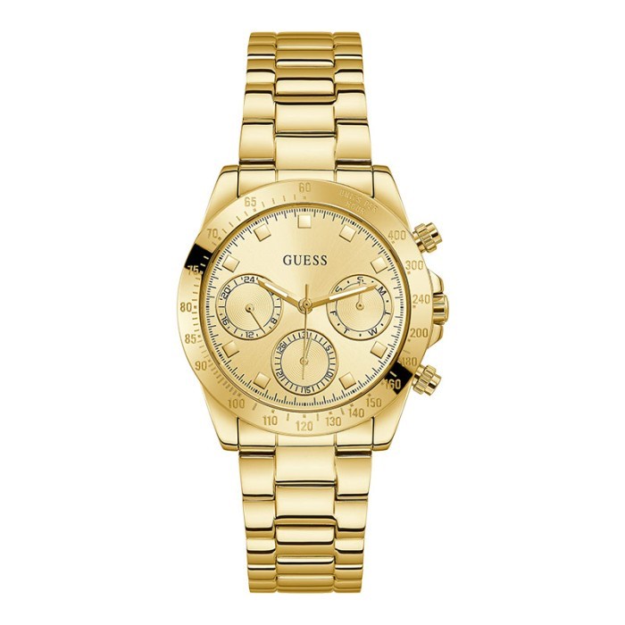 ✅New Ori Jam Tangan Wanita Guess Gw0314L2-Gold Diskon