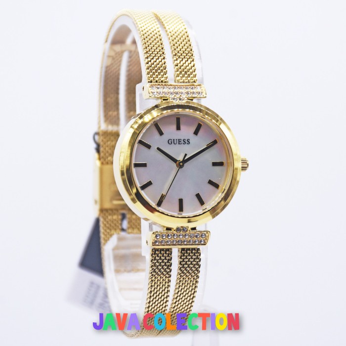 ✅Baru Jam Tangan Wanita Guess Gw0471L2 Gold Original Bisa Sameday